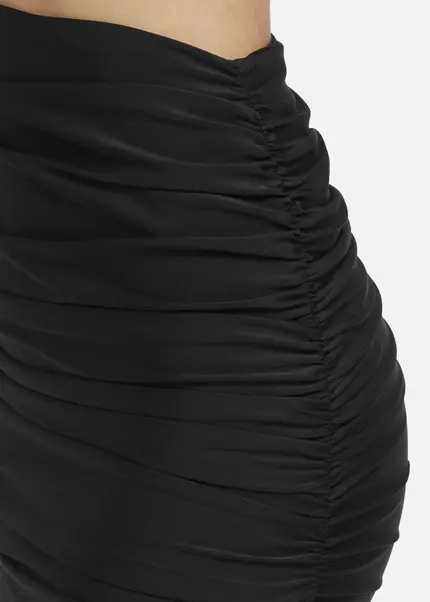 Nicowa Draped Mini Dress - OCAWI MINI in BLACKarticle number NC9A24013019E-002 Zeitlich begrenztes Angebot