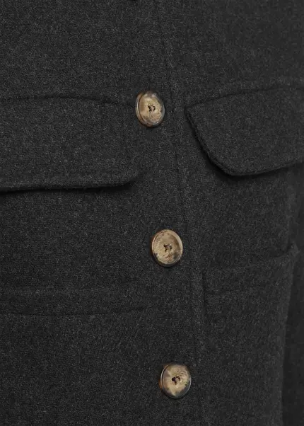 Nicowa Wool jacket with pockets - LANEVIA in ANTHRACITEarticle number NC9A22803038E-007 Super Sparpreis