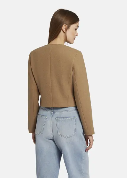 Nicowa Wool jacket with pockets - LANEVIA in BEIGEarticle number NC9A22803010E-138 Wochenangebot