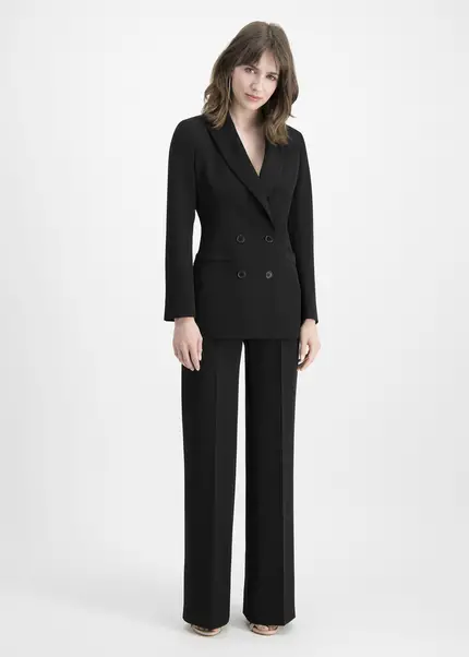 Nicowa Oversized twill blazer in BLACKarticle number NC7A12003019E-002 Kostenlose Rückgabe