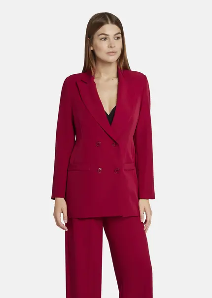 Nicowa Oversized Blazer made of Twill – CORNOVA in REDarticle number NC9A24001014E-014 Begrenzte Freigabe