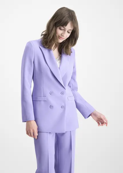 Nicowa Oversized twill blazer in LILAarticle number NC7A12002064E-145 JETZT KAUFEN