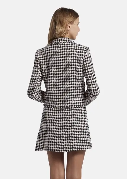 Nicowa Cropped blazer made of bouclé BAGIWO in BLACK MULTICOLORarticle number NC8A22505019E-002 Discount Store für neue Produkte