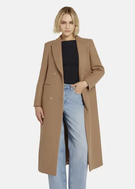 Nicowa Masculine wool coat - DRIMILO in CAMELarticle number NC8A22401022E-101 Super Rabatt