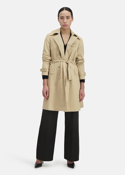 Nicowa Classic trench coat - TEKOWA in BEIGEarticle number NC8A12013012E-138 Clearance-Verkauf