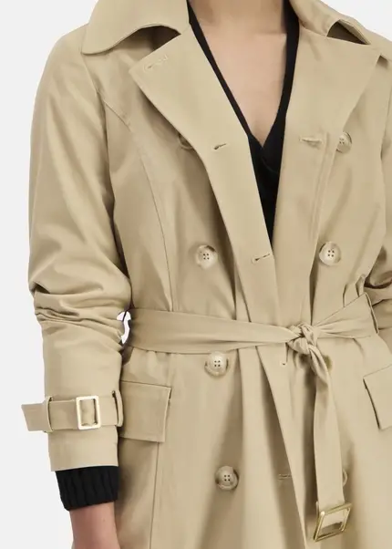Nicowa Classic trench coat - TEKOWA in BEIGEarticle number NC8A12013012E-138 Clearance-Verkauf
