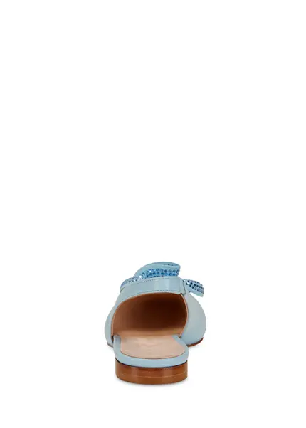 Nicowa Flower-adorned slingback ballerinas FLORWIA in LIGHT BLUEarticle number NC9A12703025E-025 Black Friday Preise