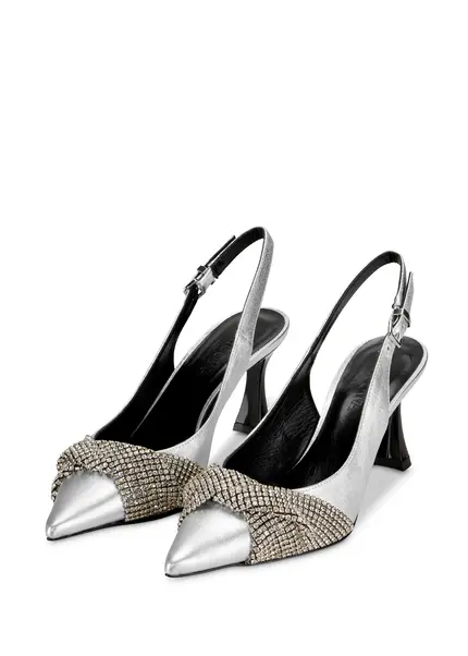 Nicowa Embellished slingback pumps COSIMALA in SILVERarticle number NC9A12701031E-088 Online