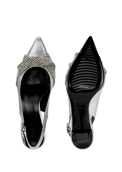 Nicowa Embellished slingback pumps COSIMALA in SILVERarticle number NC9A12701031E-088 Online