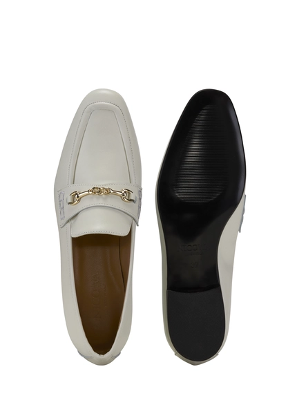 Nicowa Classic loafer with metal application MOCASO in CREAMarticle number NC8A21503012E-072 Angebote