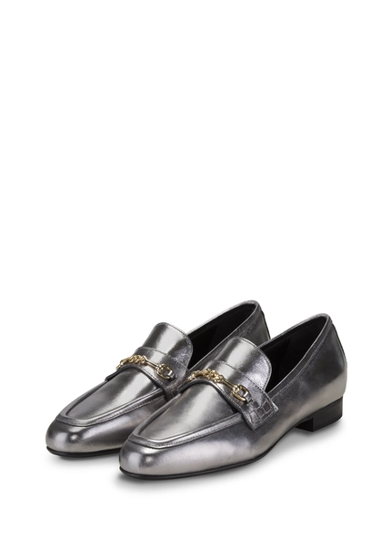 Nicowa Classic loafer with metal application MOCASO in SILVERarticle number NC8A21503031E-088 im Angebot