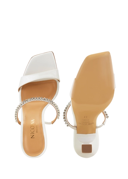 Nicowa Sandals with gemstones - VEROSIO 95 in Creamarticle number NC8A18008012E-072 Meist gekauft