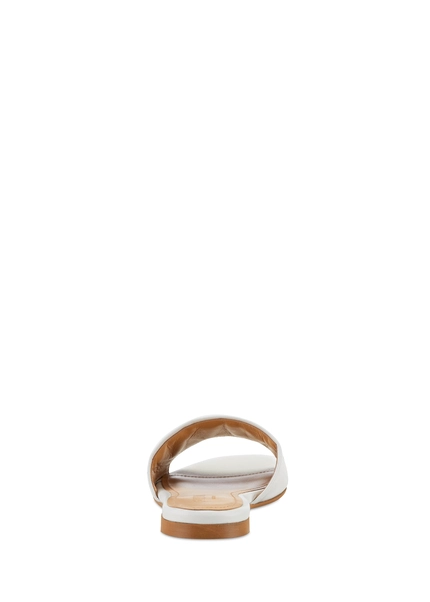 Nicowa Monogram slide sandals - LAUREWI NCW in Creamarticle number NC8A18003012E-072 Sonderangebot