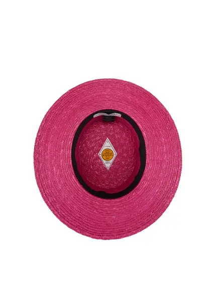 Nicowa Boater straw hat with band - MONTAPINO in Pinkarticle number NC8A11601094E-139 Online Shopping