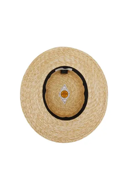 Nicowa Boater straw hat with band - MONTAPINO in Beigearticle number NC8A11601010E-138 Exklusivangebot