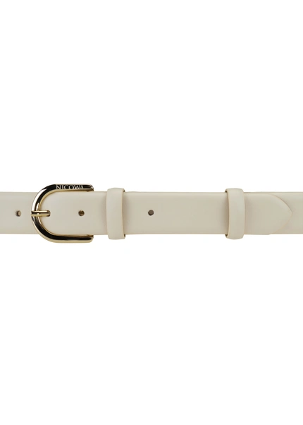 Nicowa Classic leather belt - COLANI in CREAMarticle number NC7A21101012E-072 Neueste Mode