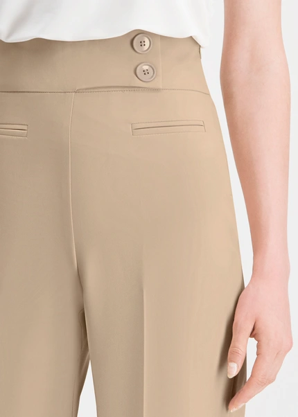 Nicowa Twill Marlene trousers - COREANA in beigearticle number NC8A22002022E-138 Zeitlich begrenztes Angebot