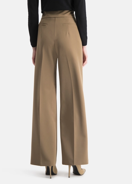 Nicowa Classic wide-leg trousers CORINO in BEIGEarticle number NC7A24013019E-138 Bestseller