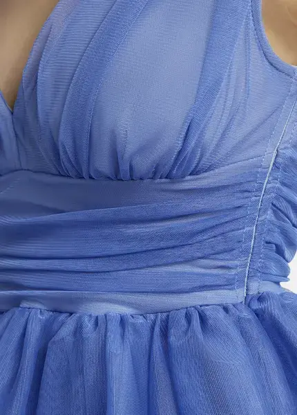 Nicowa Tulle mini dress - STELLOWA in bluearticle number NC9A1400325E-025 Nur für heute