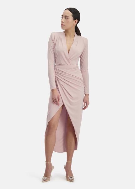 Nicowa Draped midi dress - MICIMA in ROSEarticle number NC8A12001024E-006 Verkauf