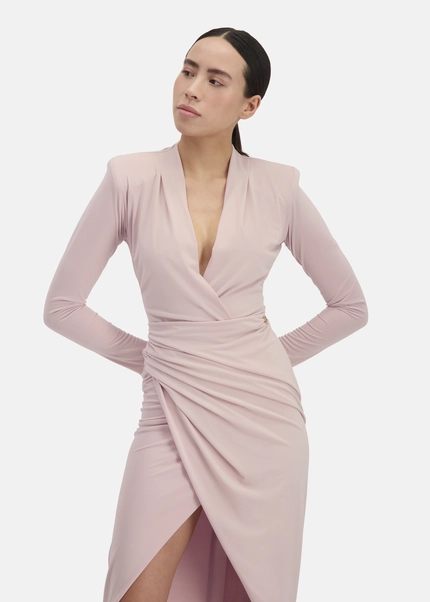 Nicowa Draped midi dress - MICIMA in ROSEarticle number NC8A12001024E-006 Verkauf