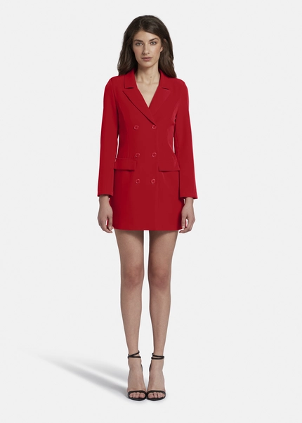 Nicowa Classic blazer dress with gold-coloured buttons - MONIWA in REDarticle number NC6A52011014E-047 Schlussverkauf