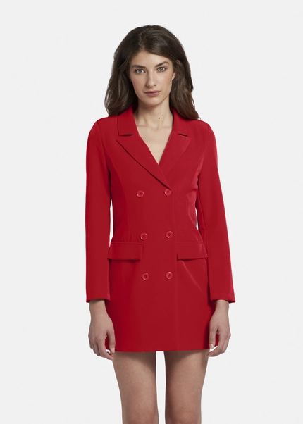 Nicowa Classic blazer dress with gold-coloured buttons - MONIWA in REDarticle number NC6A52011014E-047 Schlussverkauf