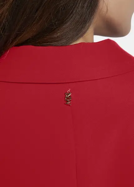 Nicowa Classic blazer dress with gold-coloured buttons - MONIWA in REDarticle number NC6A52011014E-047 Schlussverkauf