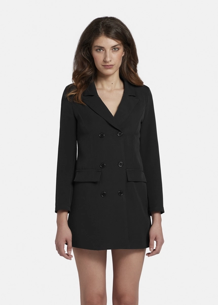 Nicowa Timeless blazer dress with faux pockets - MONIWA in BLACKarticle number NC6A52010019E-002 Günstiger Verkauf