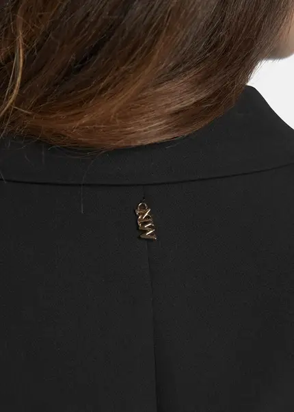 Nicowa Timeless blazer dress with faux pockets - MONIWA in BLACKarticle number NC6A52010019E-002 Günstiger Verkauf