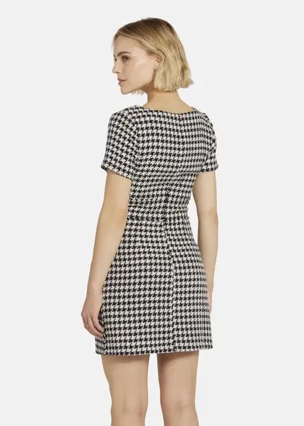 Nicowa Sheath bouclé dress VANTREA in BLACK MULTICOLORarticle number NC8A22509019E-002 Fabrikverkauf