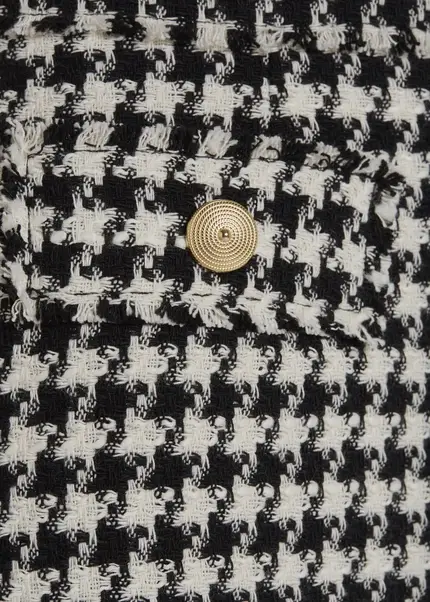 Nicowa Sheath bouclé dress VANTREA in BLACK MULTICOLORarticle number NC8A22509019E-002 Fabrikverkauf