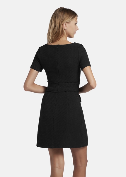 Nicowa Sheath bouclé dress VANTREA in BLACKarticle number NC8A22504019E-002 Blitzverkäufe