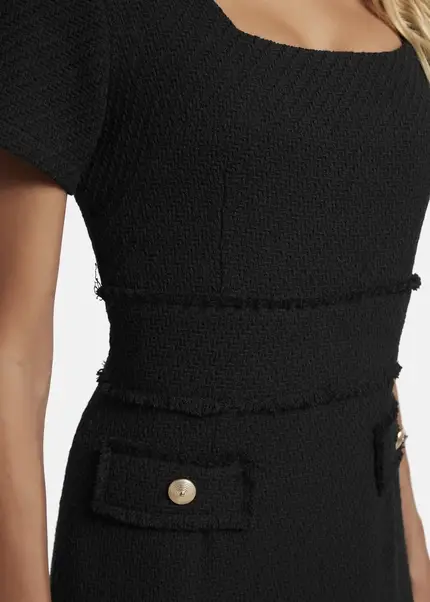 Nicowa Sheath bouclé dress VANTREA in BLACKarticle number NC8A22504019E-002 Blitzverkäufe