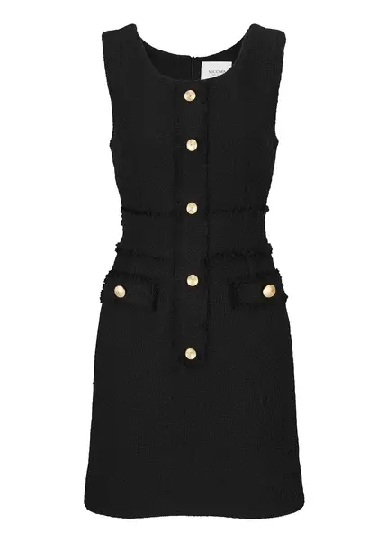 Nicowa Short bouclé dress- CHIMORA in BLACKarticle number NC7A32009019E-002 Kostenloser Versand