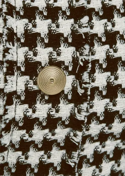 Nicowa Short bouclé dress CHIMORA in BLACK MULTICOLORarticle number NC8A22503019E-002 Fabrik Onlineshop
