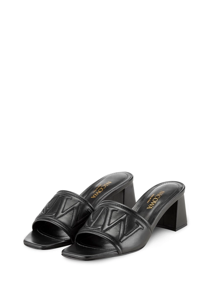 Nicowa Monogram block sandal - CAPULIO NCW in Blackarticle number NC8A11503019E-002 Rabatt