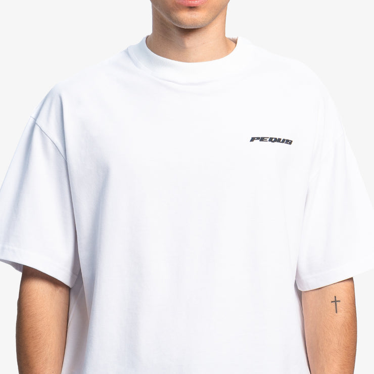 Pequs Plágia Chest Logo T-Shirt Meist gekauft