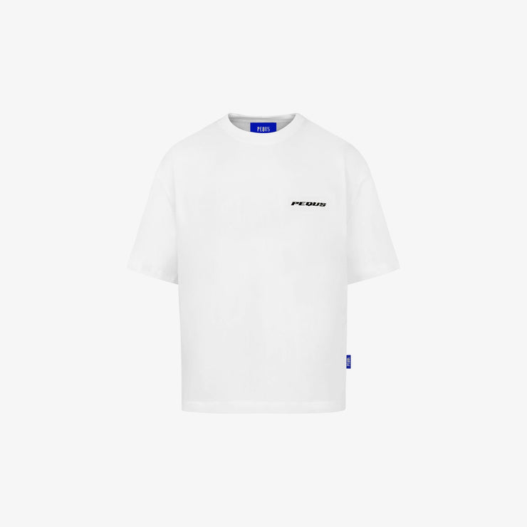 Pequs Plágia Chest Logo T-Shirt Meist gekauft