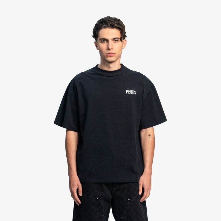 Pequs Chest Logo T-Shirt Rabatt