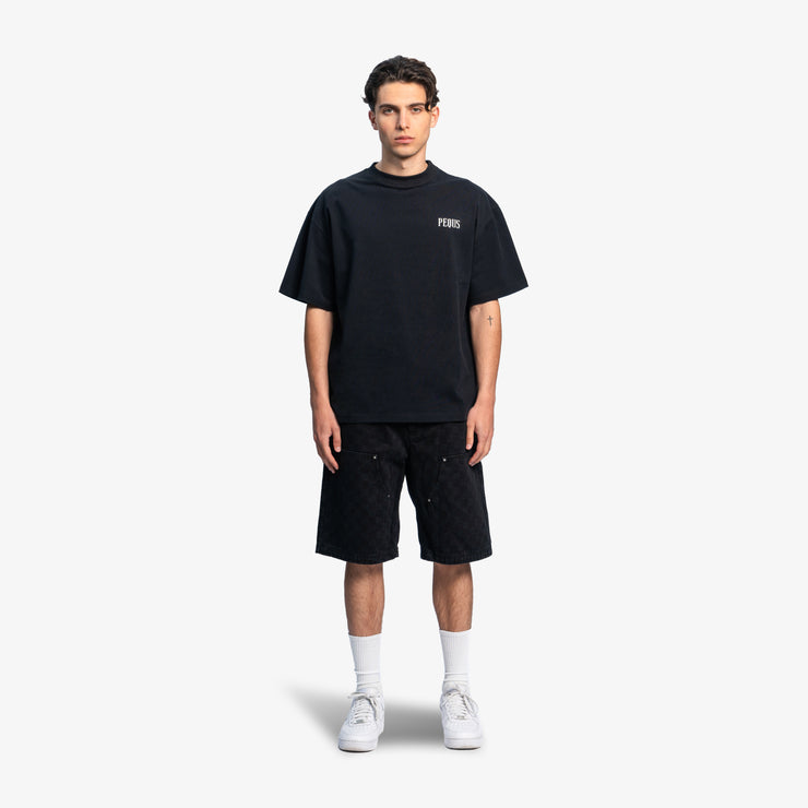 Pequs Chest Logo T-Shirt Rabatt