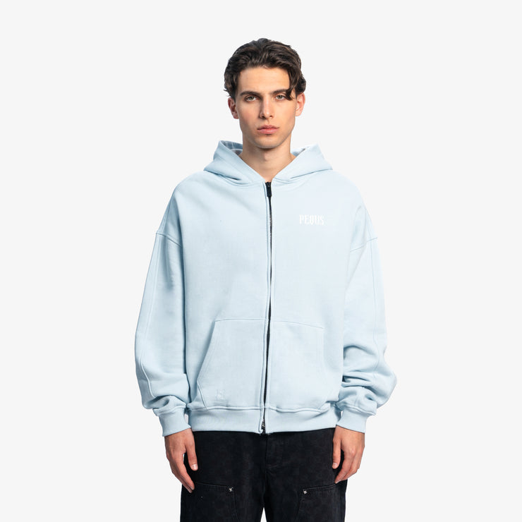 Pequs Back Logo Zip Hoodie Günstig kaufen
