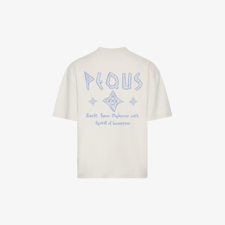 Pequs Skribbled T-Shirt Großer Ausverkauf
