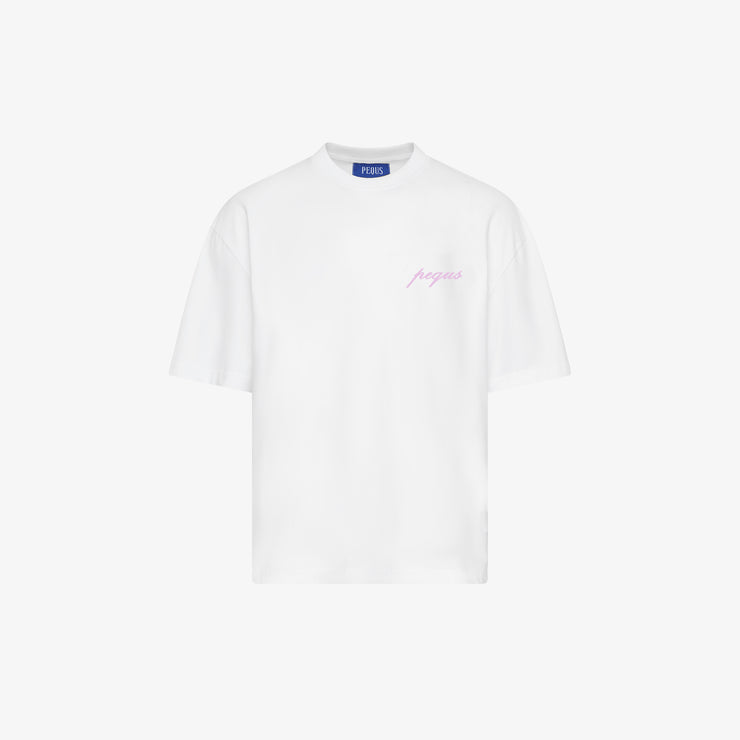Pequs A Paradise Beach Club Back Logo T-Shirt Riesige Ersparnisse