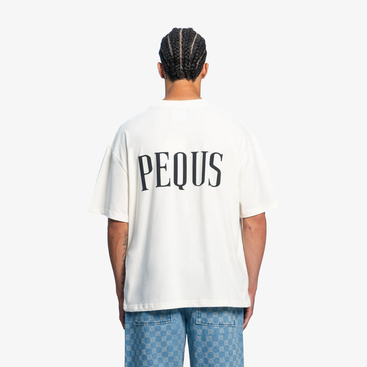 Pequs Back Logo T-Shirt Tiefpreis