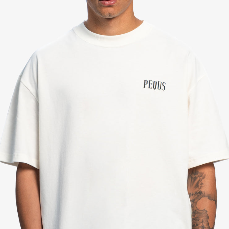 Pequs Back Logo T-Shirt Tiefpreis