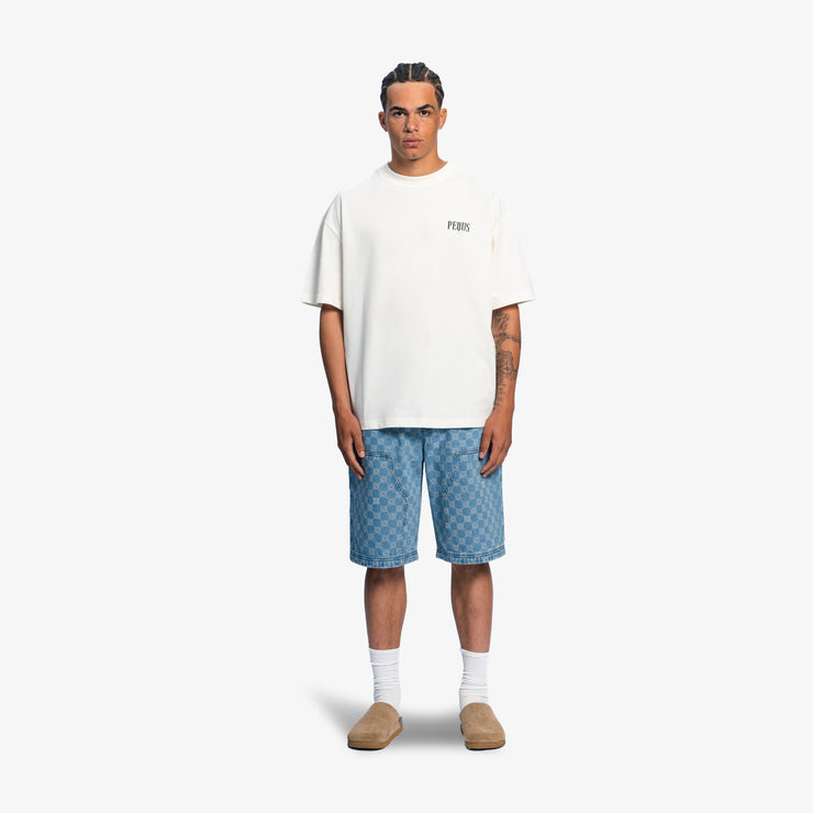 Pequs Back Logo T-Shirt Tiefpreis