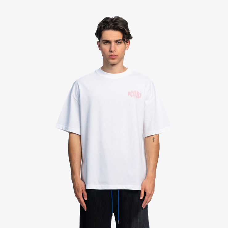 Pequs Mythic Chest Logo T-Shirt Neueste Stile