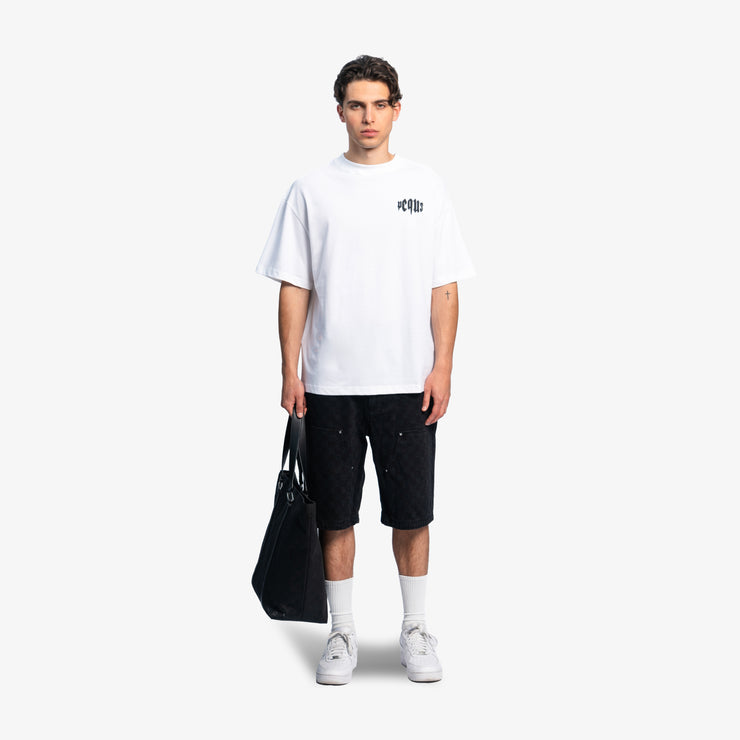 Pequs Mythic Chest Logo T-Shirt Letzte 2 Tage