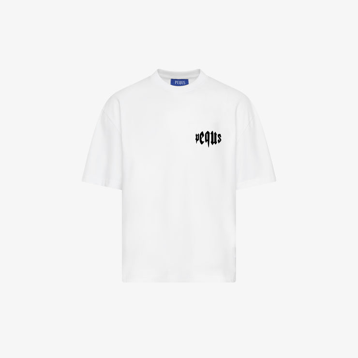 Pequs Mythic Chest Logo T-Shirt Letzte 2 Tage